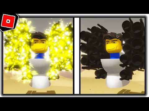 How to get SUPER LASER BOSS TOILET SECRET MORPH in SUPER TOILET FIGHT - Roblox