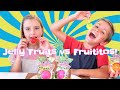 TikTok Jelly Fruit Candy Challenge Vs. Fruititos Minitos!!