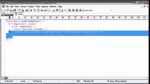 jQuery Tutorial   44   Live