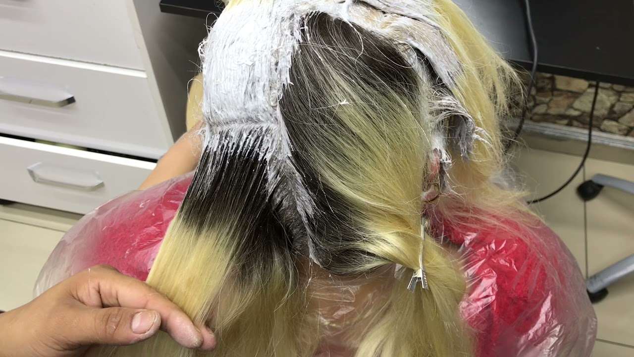 dip pilatin saç açma boyama işlemi ) dip açma boyama nasıl yapılır