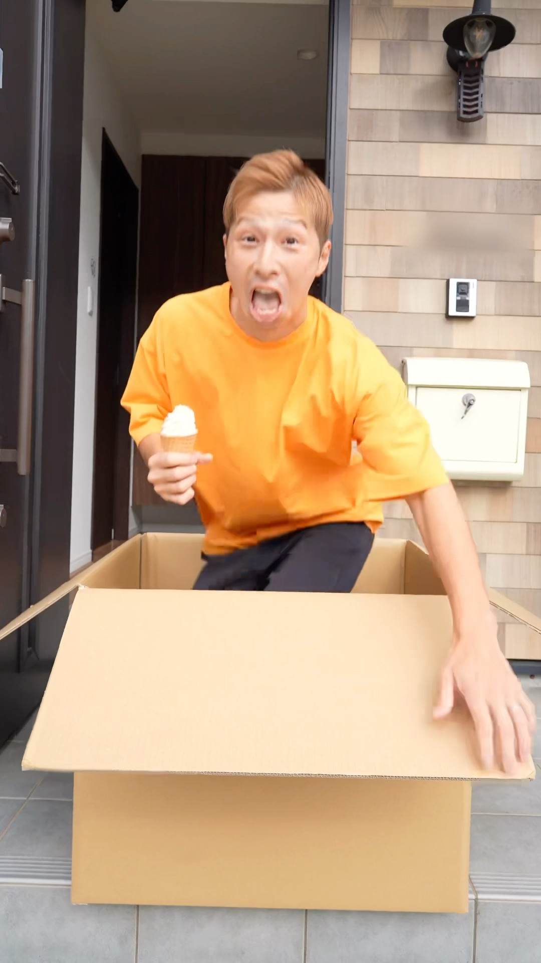 Into the box ?