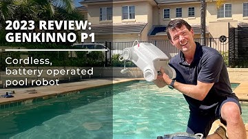 #REVIEW: Genkinno P1 cordless robotic pool cleaner 2023