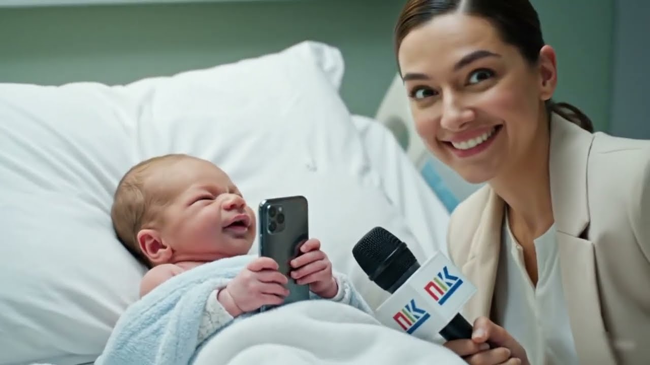 Cute Baby Vs Reporter😱😂😂 | Ai Baby Funny Interview Video | Ai baby Interviews and Talking