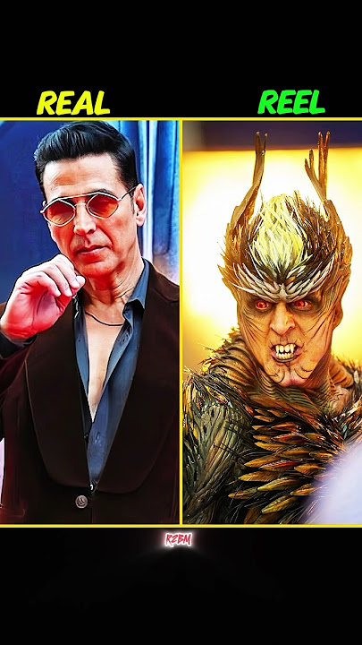 ROBOT 0.2 - MOVIE STAR CAST REEL VS REAL LIFE | AKSHAY KUMAR | RAJINIKANTH #robot #movie #shorts #vs