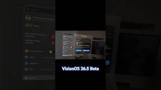 VisionOS 26.5 Beta released on Vision Pro & you can downloaded it now if you have Beta access today.