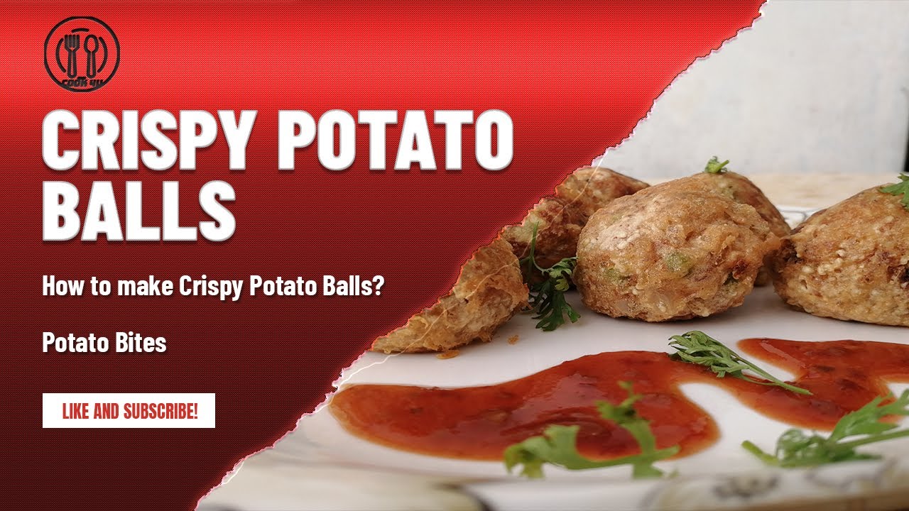Crispy Potato Balls/ Potato Bites yummy and quick Snacks Recipe How