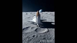 "चाँद का गुरुत्वाकर्षण vs पृथ्वी: समय कैसे बदलता है! 🌙⏰ #GravityFun"