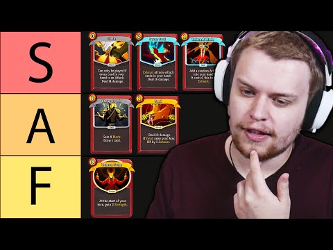 I ranked every card for the Ironclad in Slay The Spire
