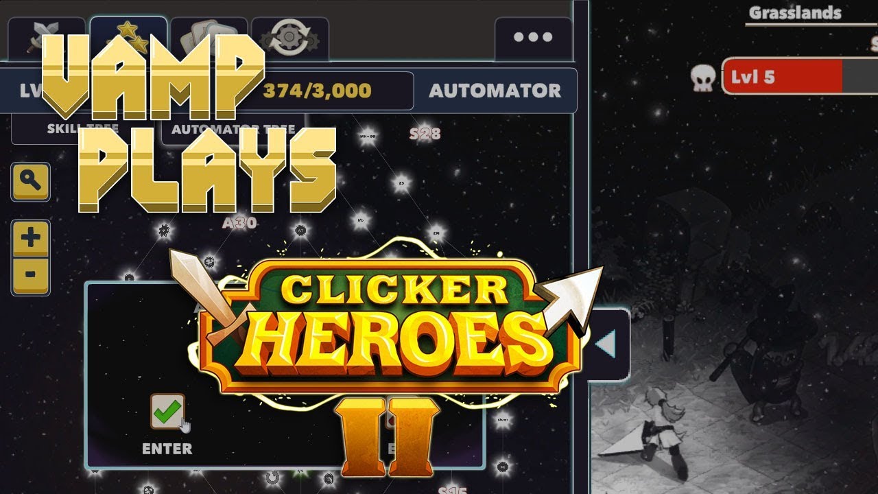 ALL THE LEVELS!! | Clicker Heroes 2 #5 | Vamp Plays