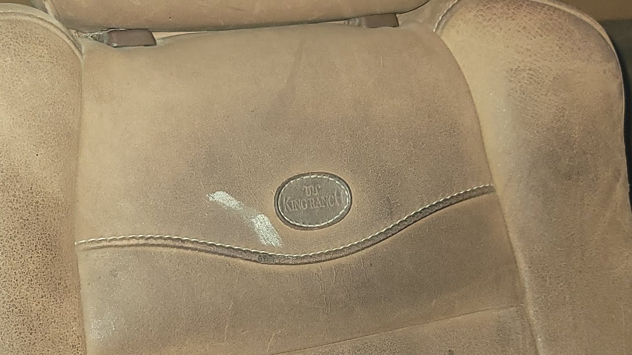 How I did king ranch seats in a 1st gen cummins YouTube