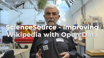 ScienceSourcee - improving Wikipedia with Open Data