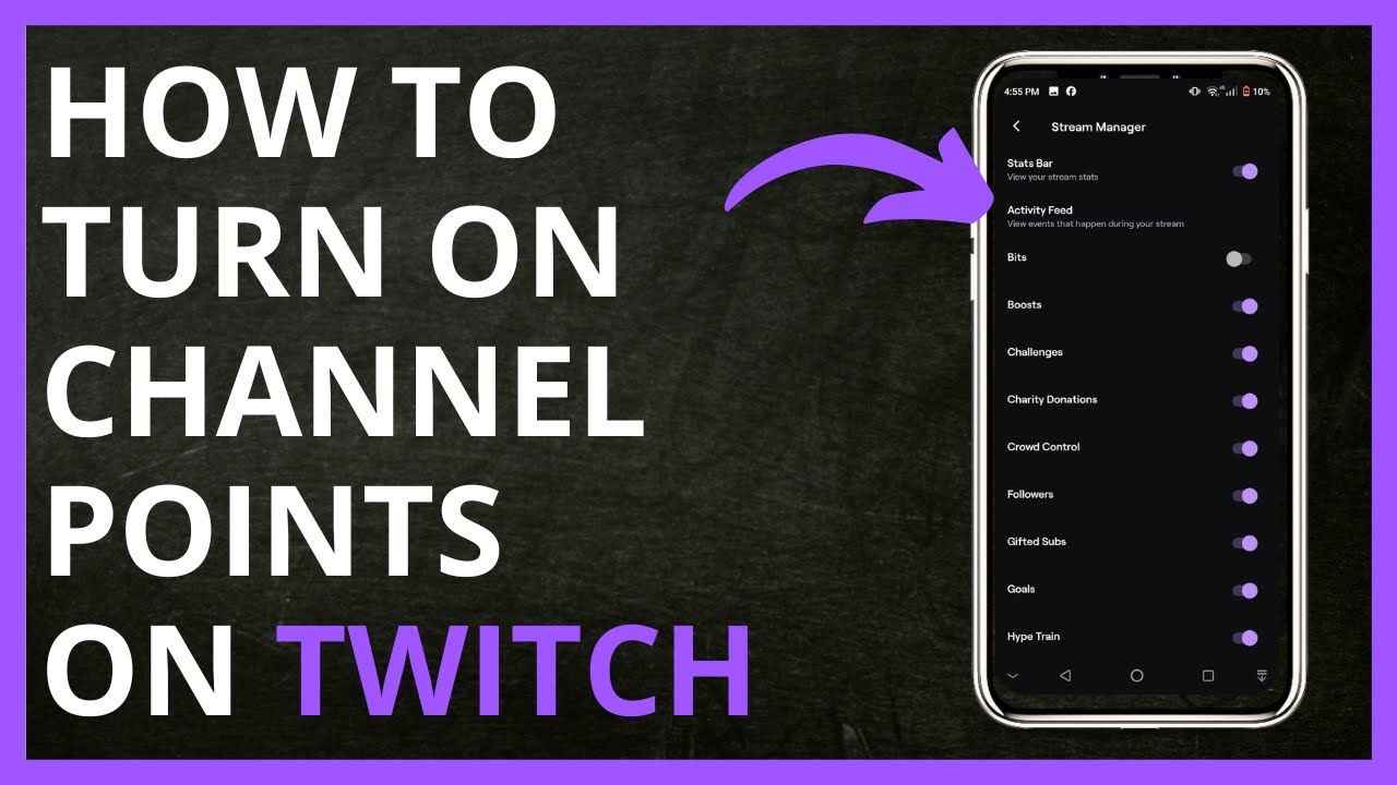 How to Turn On Channel Points on Twitch in 2024 - YouTube