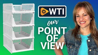 Celebrity Pinkpum Stackable Storage Baskets | Our Point Of View Net Worth