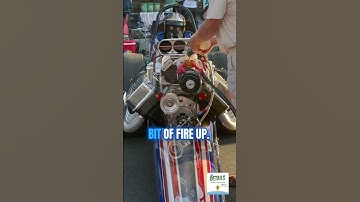 🔥 Starting up a Nitro Top Fuel Dragster! 💨