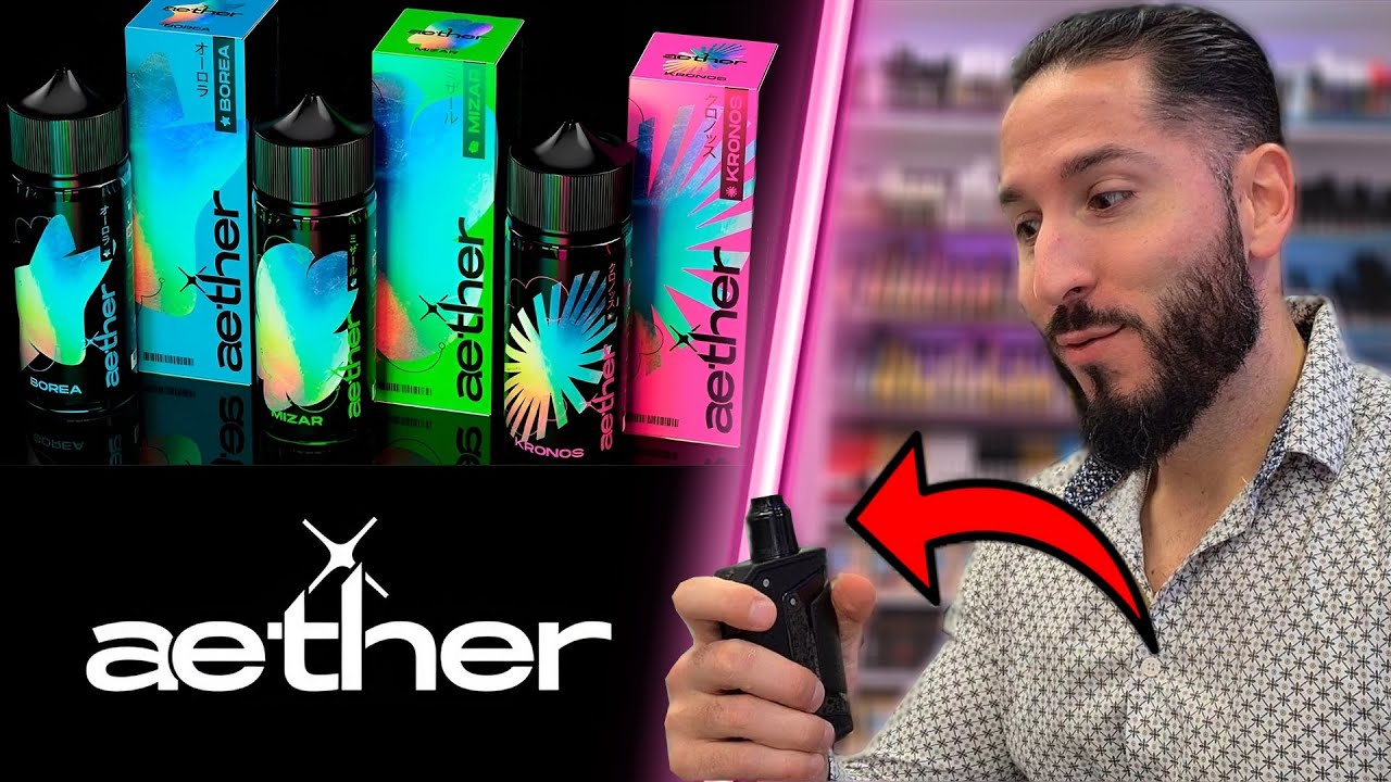 Aether : 3 jus de chez Vape47 ! Trop bon !