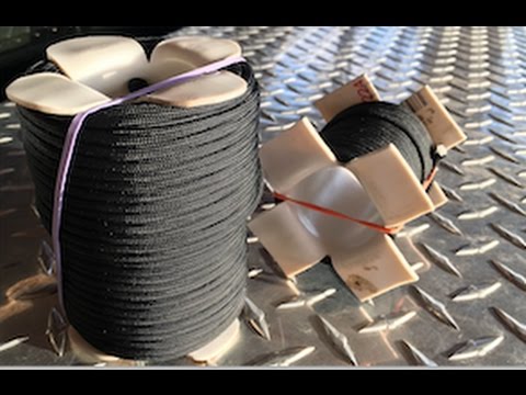 How to Make a: PVC Pipe Paracord Spool 