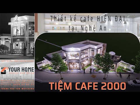 Video THIẾT KẾ QUÁN CAFE, TRÀ SỮA, BIDA TIỆM CAFE 2000 SÂN... - youtube