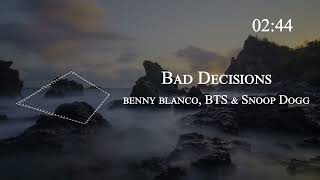 benny blanco, BTS & Snoop Dogg - Bad Decisions