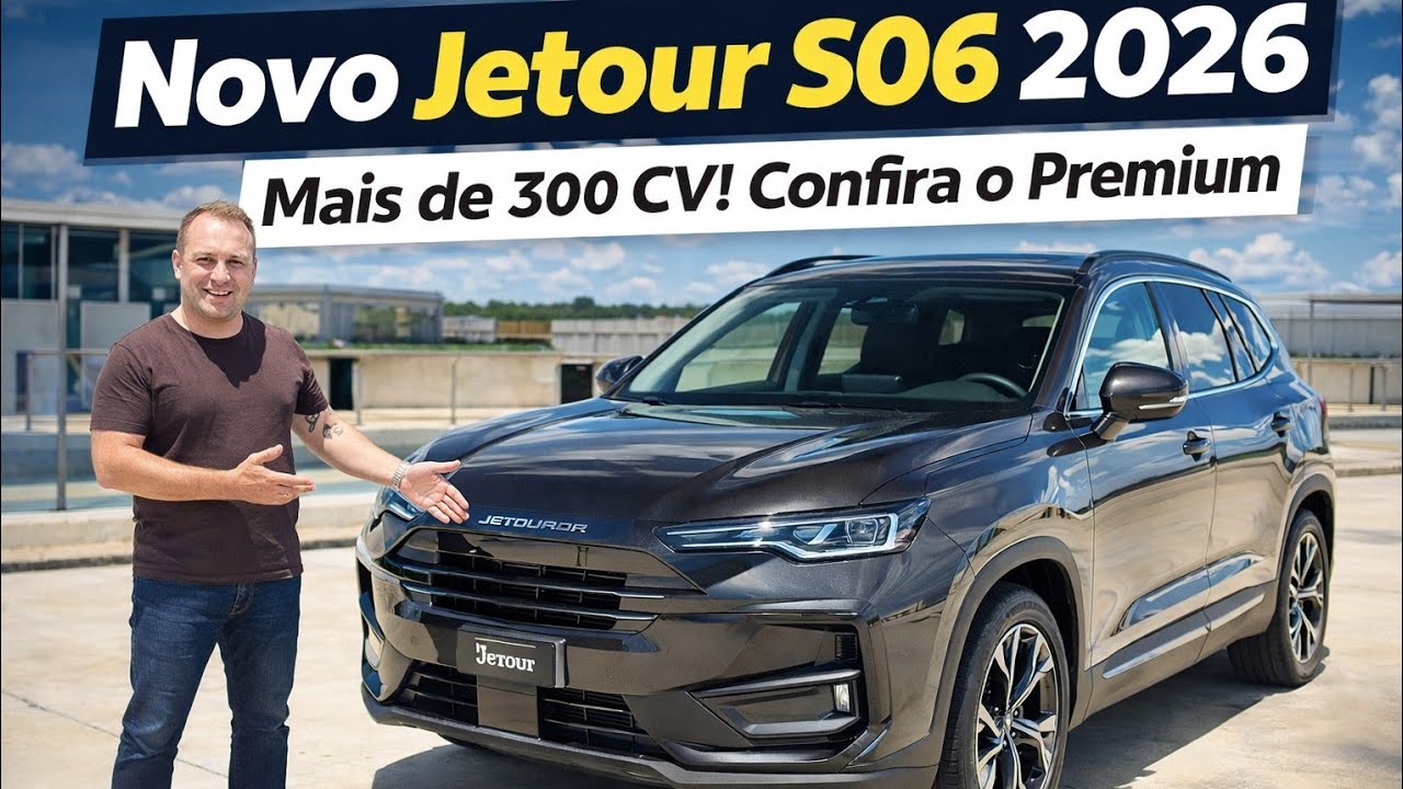«Новый Jetour S06 2026 PREMIUM – более 300 л.с.…»