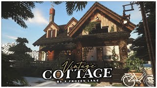 🏔️❄️ 𝑽𝒊𝒏𝒕𝒂𝒈𝒆 𝑪𝒐𝒕𝒕𝒂𝒈𝒆 𝒃𝒚 𝒂 𝑭𝒓𝒐𝒛𝒆𝒏 𝑳𝒂𝒌𝒆 - Cocricot Mod / Texture Pack┊Aesthetic Minecraft Cottagecore screenshot 2