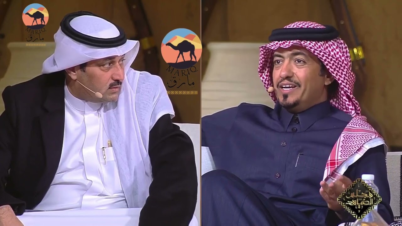 لقاء علوش بن ضيدان في مجلس الصياهد