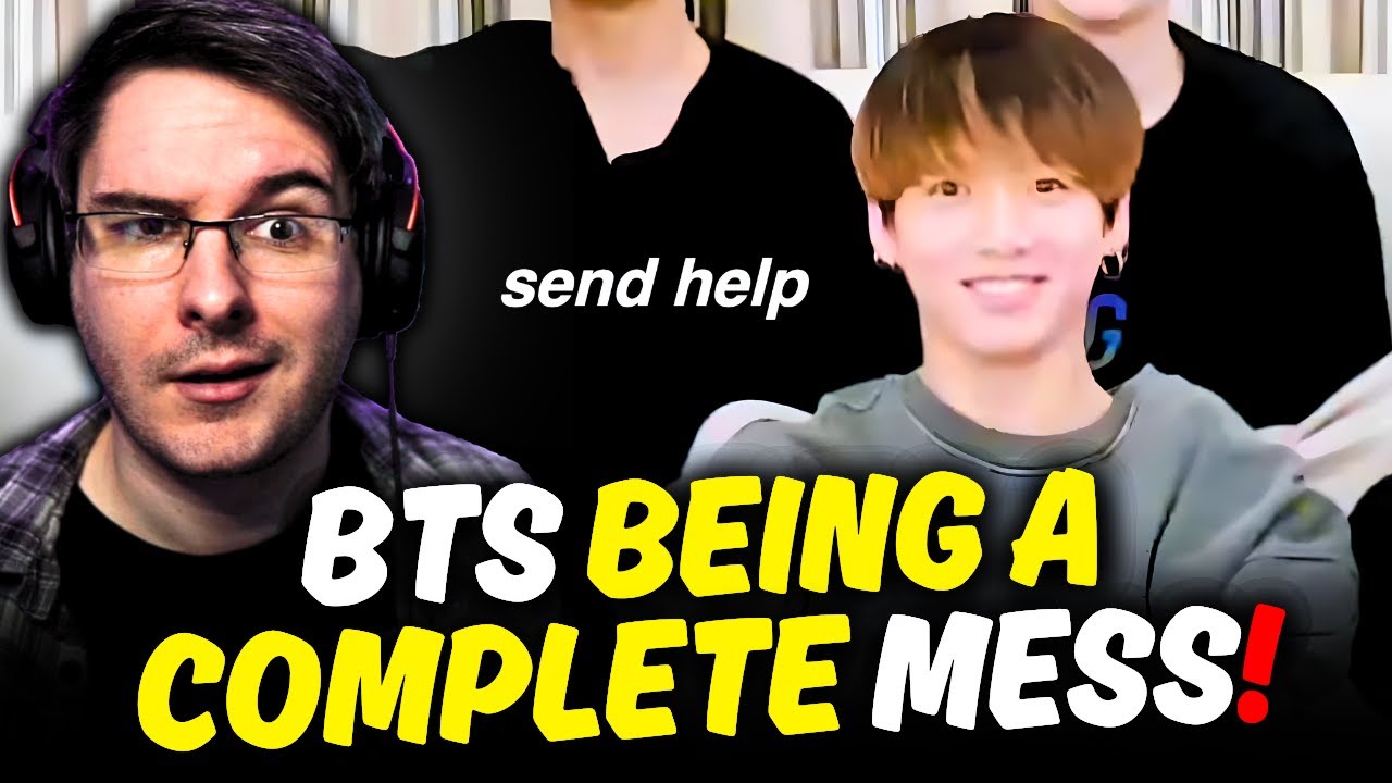 BTS BEING AN ABSOLUTE MESS ON VLIVE!