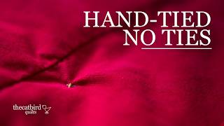 How To Tie a Quilt With Zero Visible Knots or Thread Ends