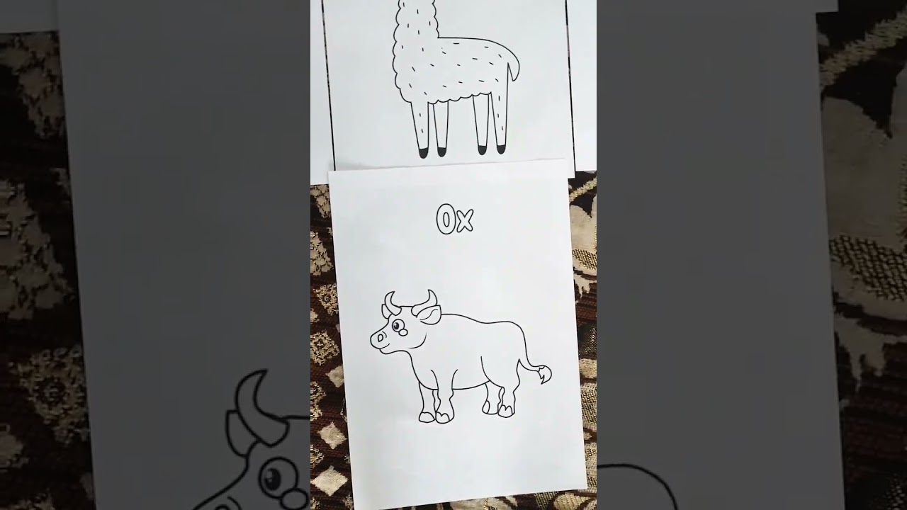 Farm Animals Colouring Worksheets | Domestic Animal Colouring Pages #shorts #trending