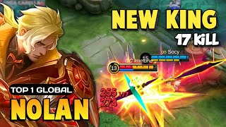 Nolan Best Build 2024 [ Nolan Top 1 Global Gameplay ] Mobile Legends