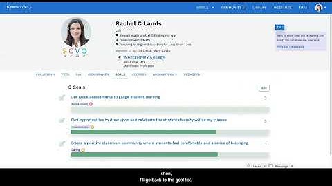 How to Add and Edit Goals