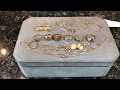 Part 1 Huge Estate Sale Jewelry Haul - Sterling Silver & Gold SPENT $2,385 !