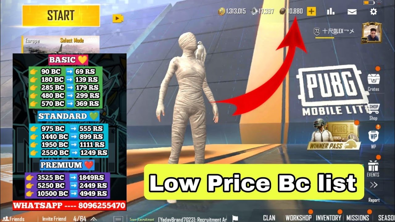 How to Buy Bc Purchase In Pubg lite | Best Pubg lite Bc seller | Low Price BC Seller | Pubg lite