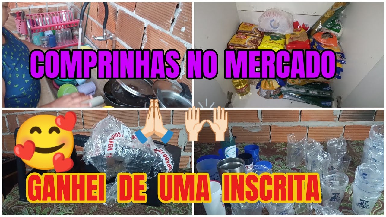 QUE PRESENTE LINDO//FIZEMOS UMAS COMPRINHAS//GRATIDÃO A DEUS POR TUDO 