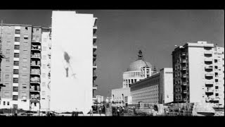 La Dolce Vita (1960) by Federico Fellini, Clip:Moving Christ the redeemer by helicopter-THAT Opening