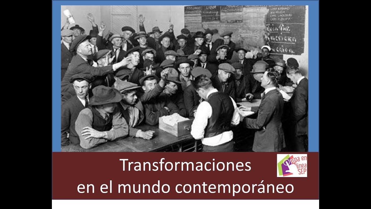 Primera sesión del módulo 10 "Transformaciones en el mundo