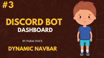 #3 DYNAMIC NAVBAR | DISCORD  BOT DASHBOARD