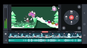 How to make leaf fall down major on KineMaster