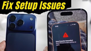 Stuck on iPhone 17 Setup Screen? Try These Quick Fixes