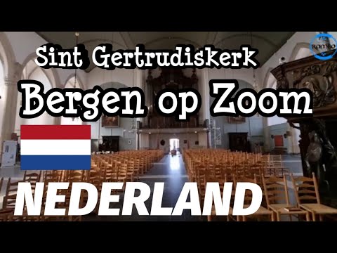 NEDERLAND De Sint Gertrudiskerk in Bergen op Zoom