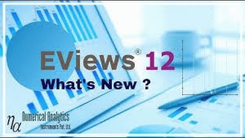 ARDL long-run and Short-run coefficient through using Eviews 12