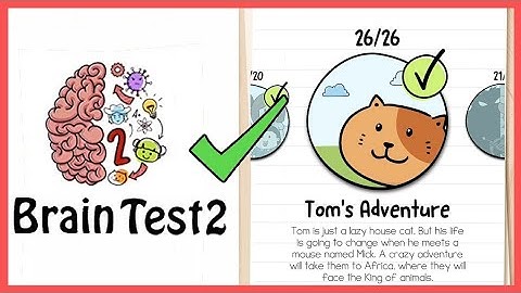 Brain test 2 Tricky Stories Tom