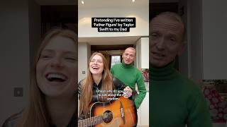 THE END LMAO 🤭 #fatherfigure #taylorswift #prank #dads #cover Anna Bea