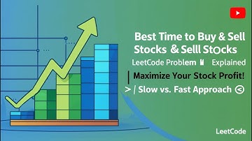Best Time to Buy & Sell Stocks LeetCode | Brute Force vs. Optimal 🔥 Explained with Examples