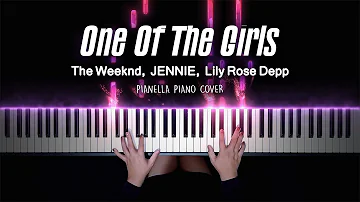 The Weeknd, JENNIE & Lily Rose Depp - One Of The Girls | Piano Cover by Pianella Piano