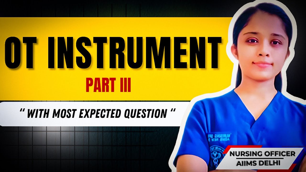 OT instrument ( knot type, suture type & technique ,Needle) #nursingexam #norcet