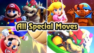 Super Mario RPG - All Triple Moves (HQ)