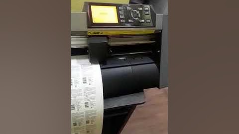 Printed Sheet Cutting on Graphtec with use of Registration Mark- Sensor