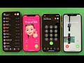 IPhone 14PM IPhone 12 IPhone 11 IPhone Xr Incoming Call Facetime Outgoing Call Same Time Call