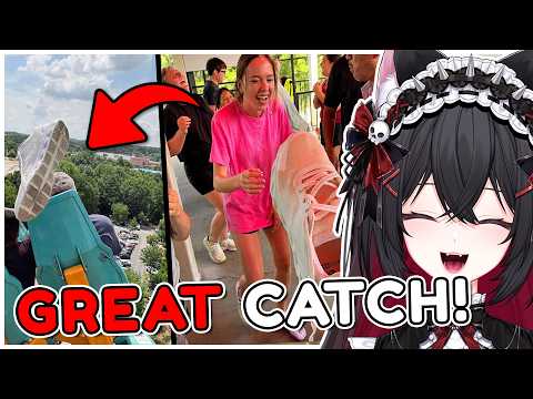 INSANE ROLLER COASTER SAVE | VTuber Suki reacts Daily Dose of Internet