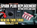 How To Change Spark Plugs on Toyota's New Twin Turbo V6 V35A-FTS Engine